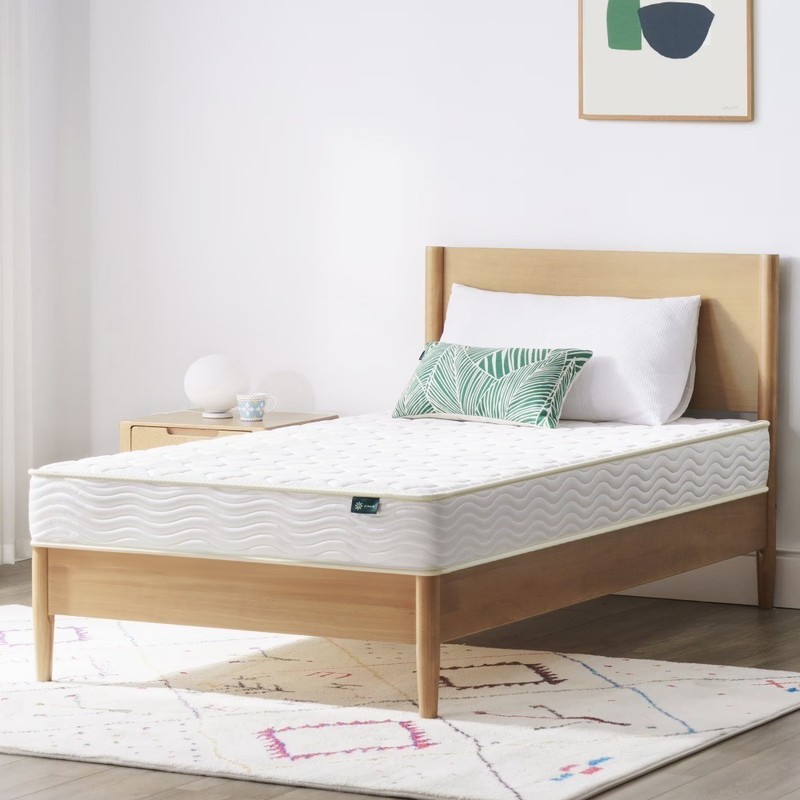 Twin Size Bonnell Innerspring Mattress Firm Support Basic Tight Top