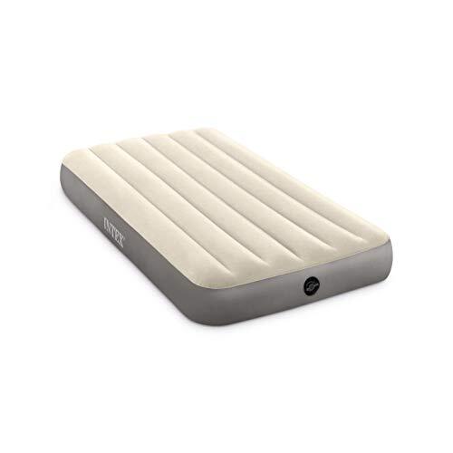 INTEX 64101E Dura-Beam Standard Single-High Air Mattress: Fiber-Tech – Twin Size