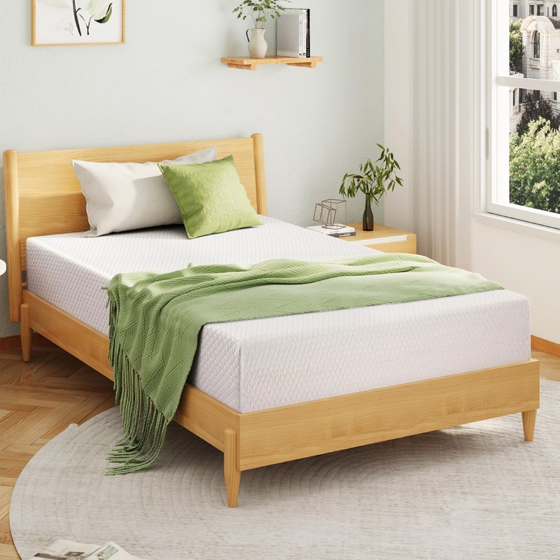 Full Size Memory Foam Mattress, 8 Inch Bed Mattress in A Box with Cooling Gre…