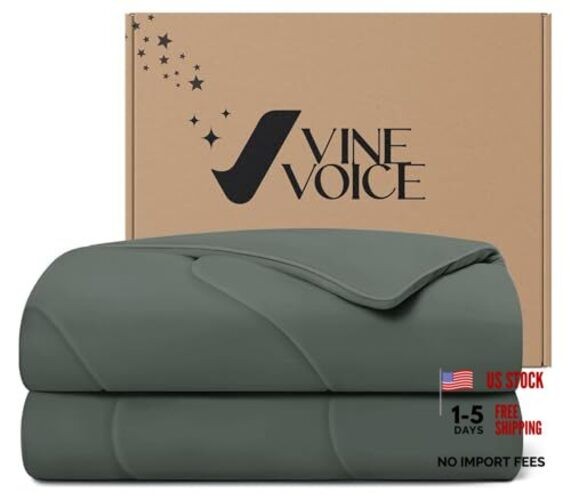 Dark Gray Soft Cooling Comforter - Full/Queen - 90"x90" - Dark Gray