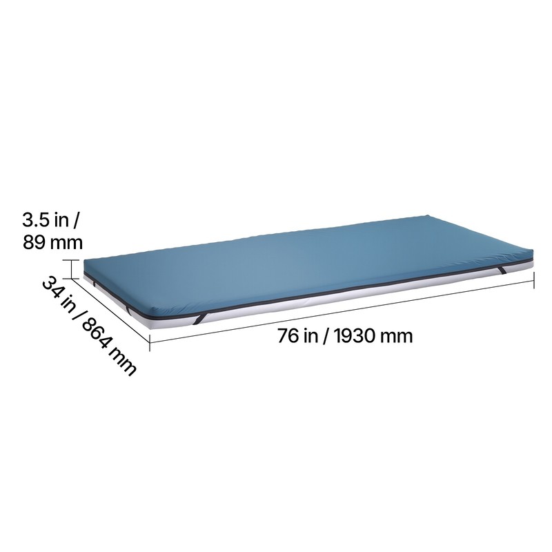 Hospital Medical Bed Mattress 3.5-Inch Water Resistant Non Slip Home Foam gallery
