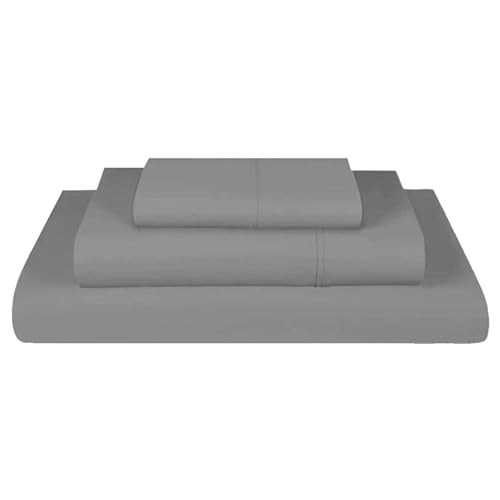 Narrow Twin Size Cot Sheet 31" x 75" x 9" - 3 Cot Sheet 31"x 75" Dark Grey