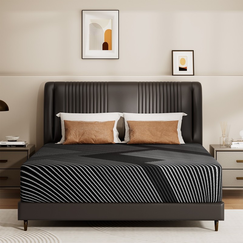 10″ Twin Full Queen King Gel Memory Foam Mattress work with Adjustable Bed Frame