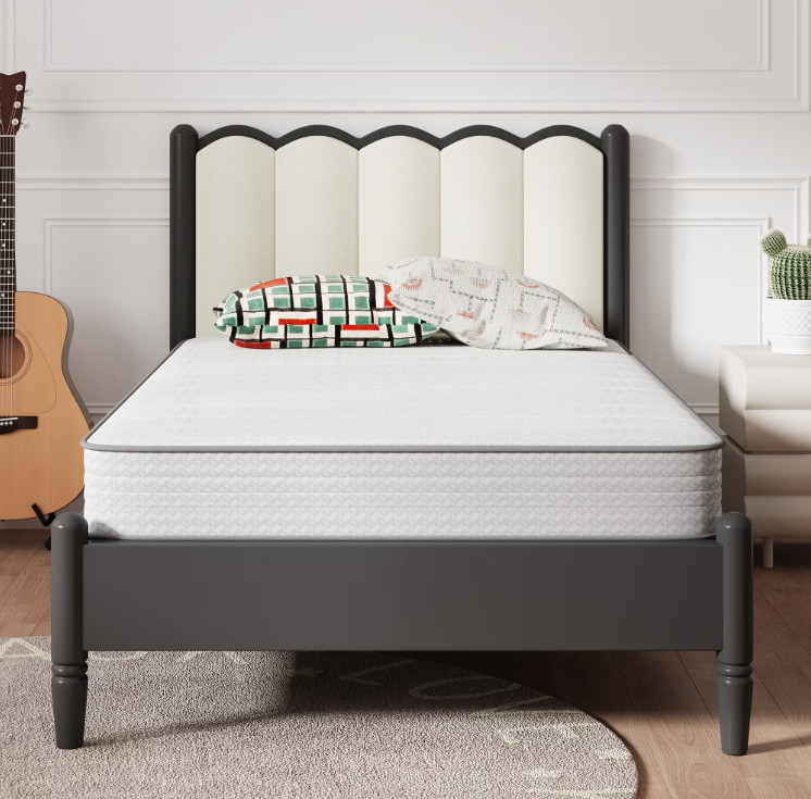 Avenco CozyNest 6″ Twin Size Medium Supportive Innerspring Mattress Twin