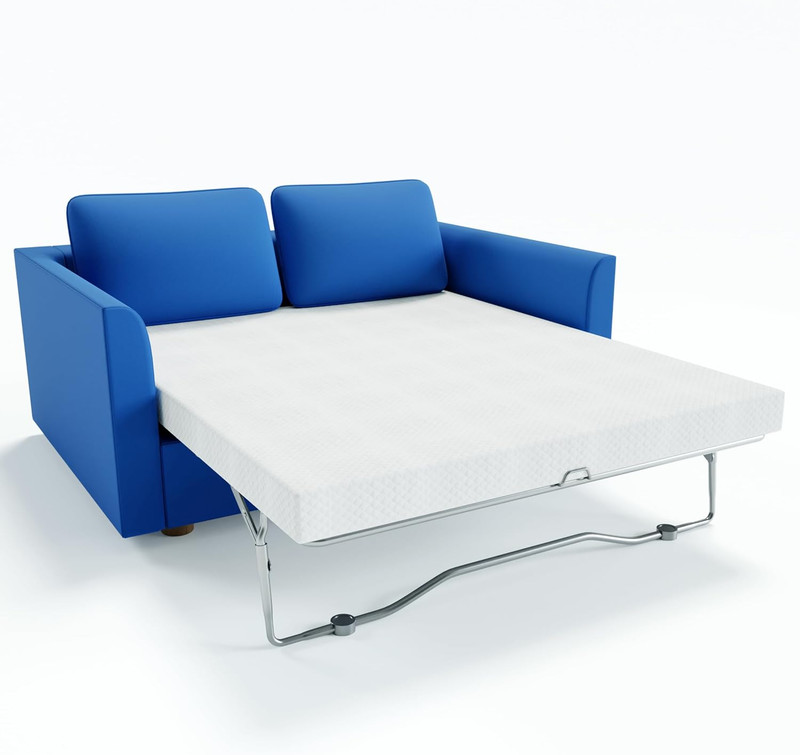 4.5 Inch Cold Gel Memory Foam Mattress Replacement for Sleeper Sofa and Couch Be