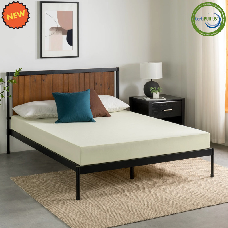 Colchón Twin 6” Memory Foam Frío CertiPUR Twin 6in Cooling Memory Foam Mattress