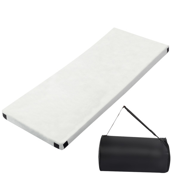 Memory Foam Mattress Portable Foldable Multifunction Camping Dorm Indoor Outdoor