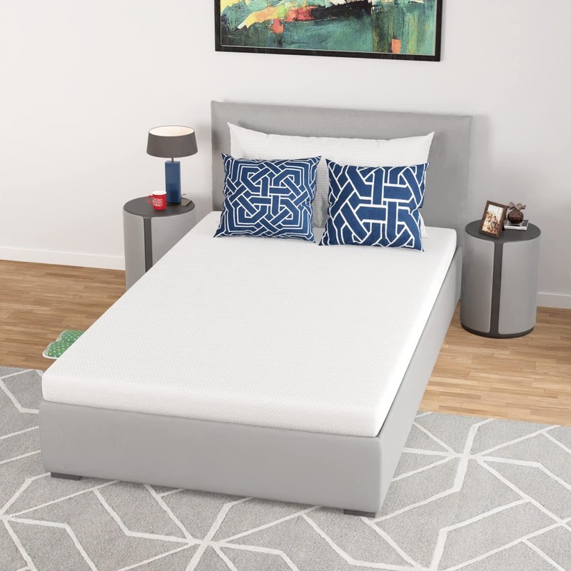 | Twin Mattress | 5 Inch | Green Tea Gel Memory Foam | Medium Firm Feel | Bed…