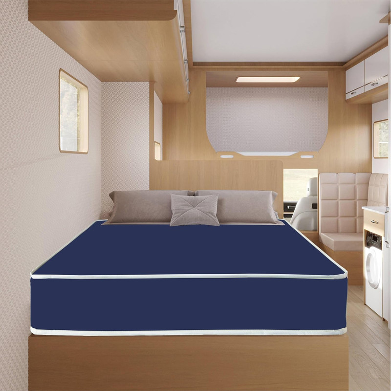 10" Medium Firm Water-Resistant Foam Mattress - Easy Clean & Noise-Free gallery