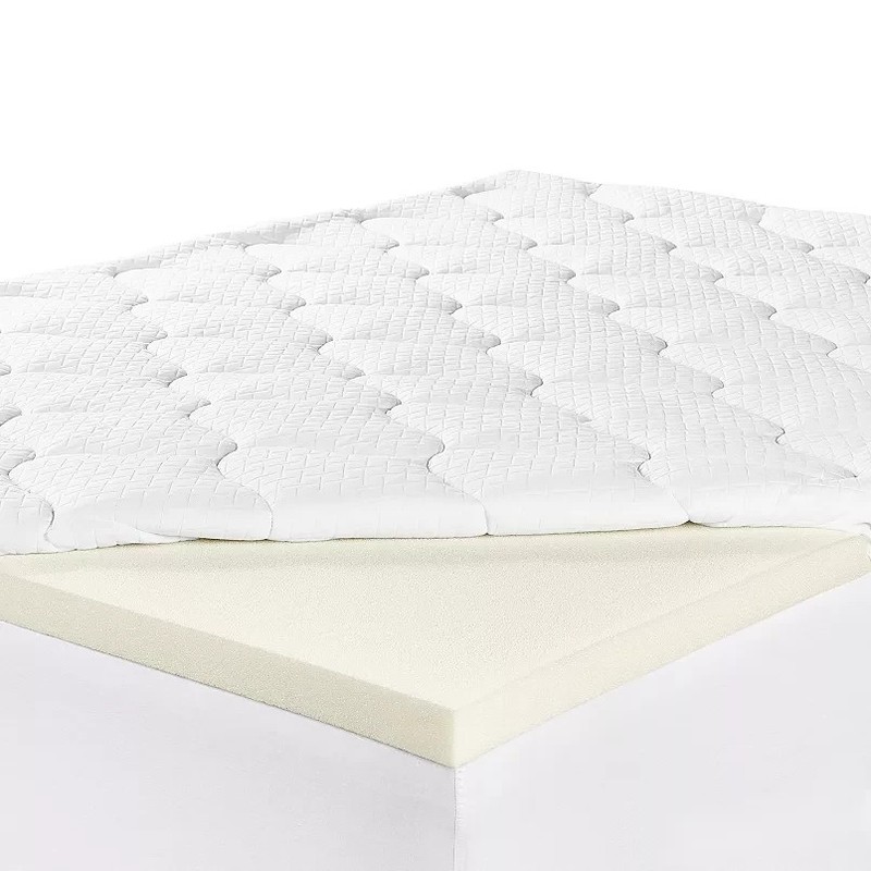Serta Layered Luxury 4-in D Memory Foam Full Mattress + Topper 3078777