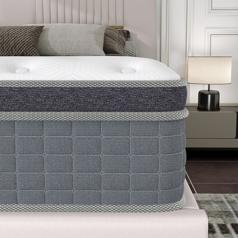 12/14 Inch Memory Foam Mattress Luxury Twin Full Queen King Hybrid Medium Firm gallery