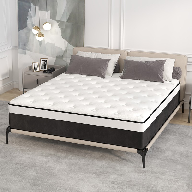 10" 12" 14" Hybrid Mattres Memory Foam Spring Twin Full Queen King Bed in a Box gallery