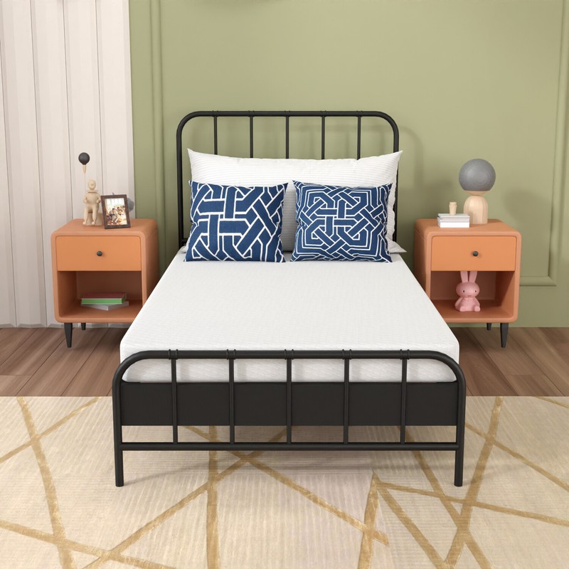 Twin Size 5 Inch Gel Memory Foam Mattress Cool Sleep & Comfy Support In A Box gallery