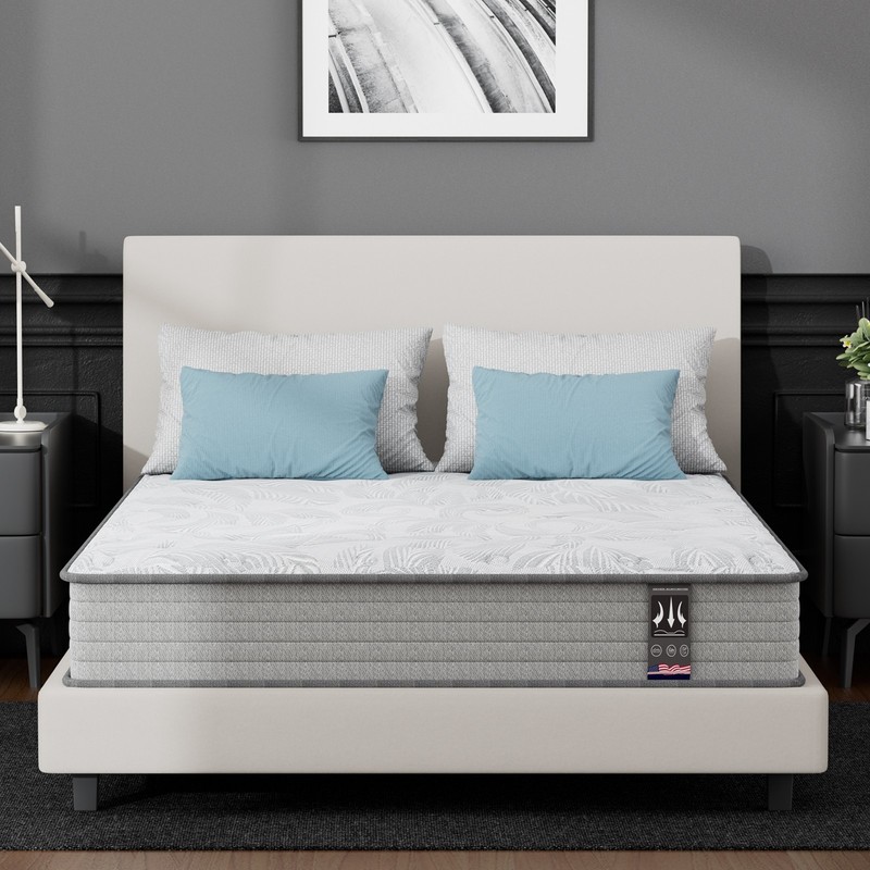 Twin XL Mattress 12" 14" Twin Full Queen King Spring Hybrid Memory Foam Mattress