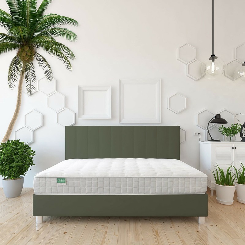 100% Organic Natural Latex Coconut Coir Medium-Soft 10″ PURI Bed Mattress