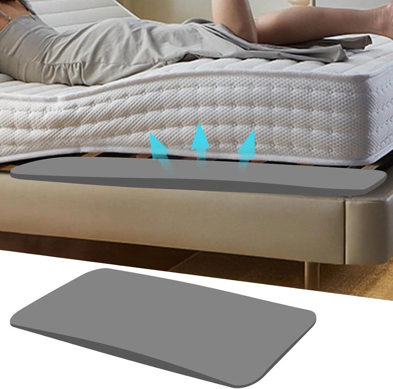 Extra Thick 3" Sagging Mattress Support, 60" L High 60x24x3in-GY Curved Style