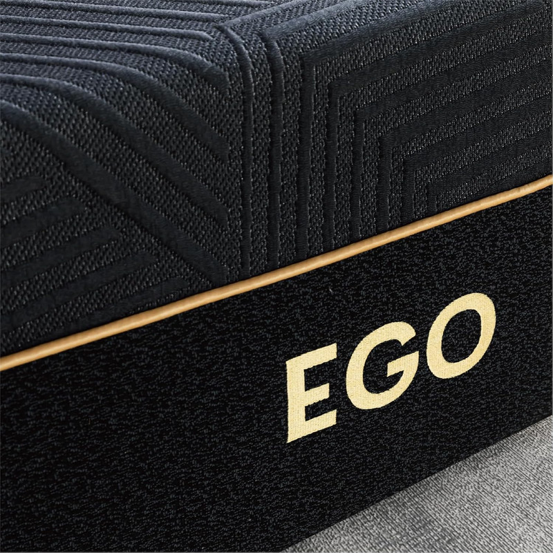 EGOHOME 14 Inch King Size Memory Foam Mattress for Back Pain, Cooling Copper Gel gallery