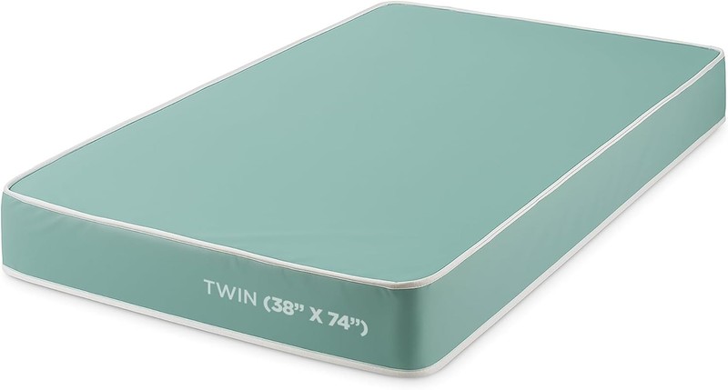 5-Inch Fo Twin Mattr with Water Resistant Vinyl Cover, Firm Sleep for