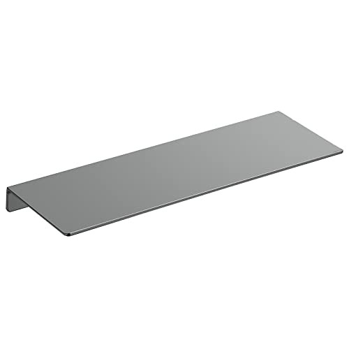 Danpoo Estante de pared de metal, pequeño estante flotante de 16 pulgadas Gris gallery