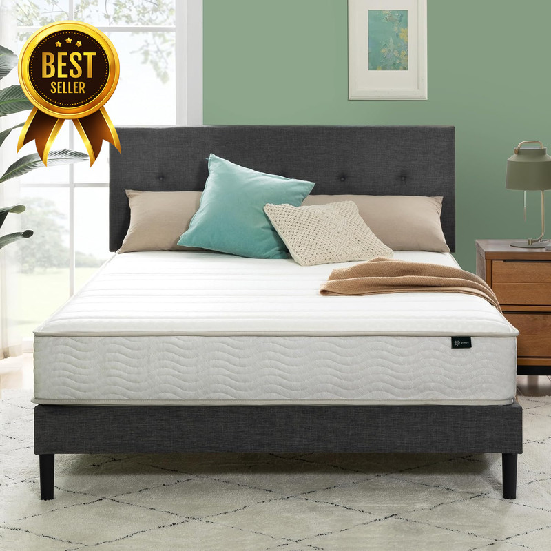 8 Inch Foam and Spring RV Mattress, [New Version], Short Queen for Rvs, Campers