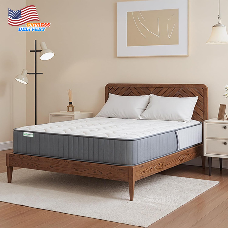 12" Hybrid Queen Mattress Queen Size Mattresses in a Box