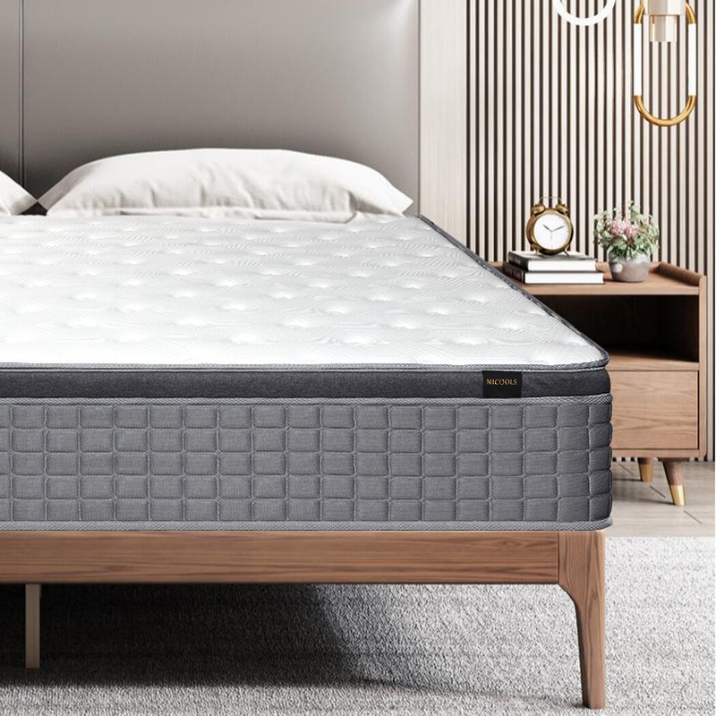 12"/14" Gel Memory Foam Mattress Hybrid Spring Comfy Twin Full Queen King Size gallery