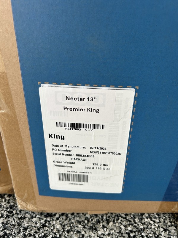 Nectar Premier 13” hybrid king mattress- Fast Shipping gallery