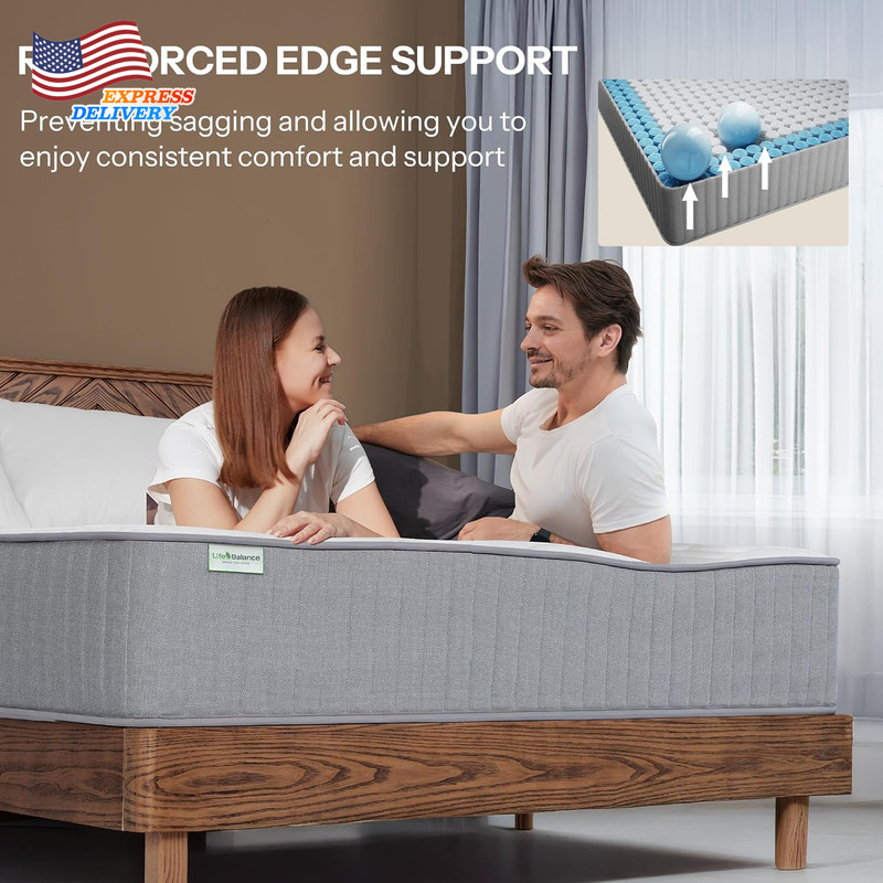 12" Hybrid Queen Mattress Queen Size Mattresses in a Box gallery