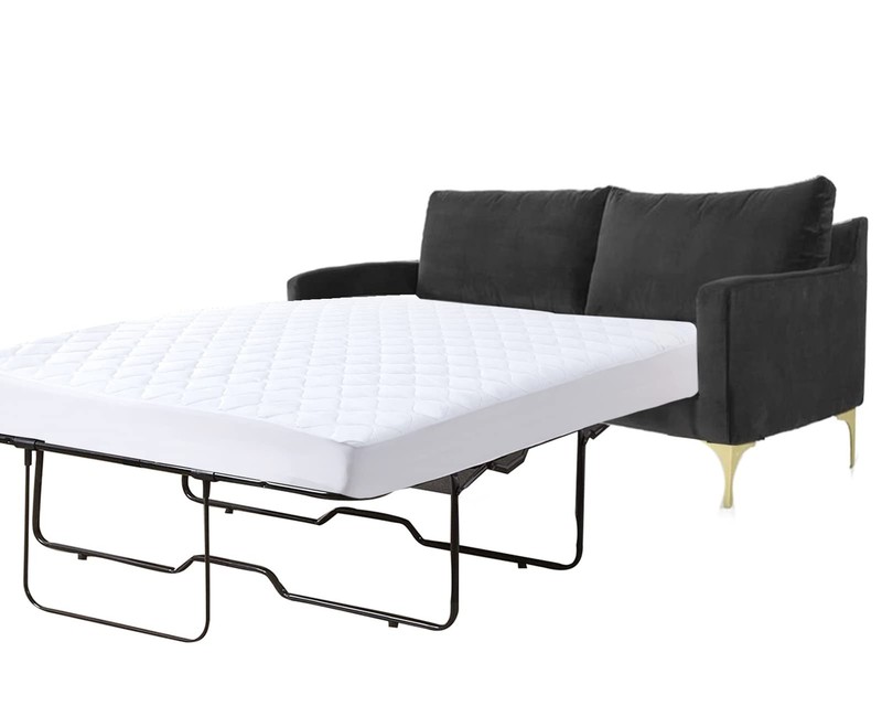 Waterproof Sleeper Sofa Full Mattress (54x72), White