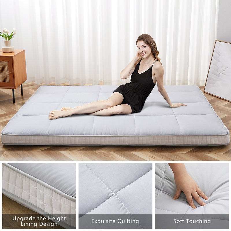 Futon Floor Mattress Japanese Traditional Shiki Futon Full Size Thicken Mat Pad gallery