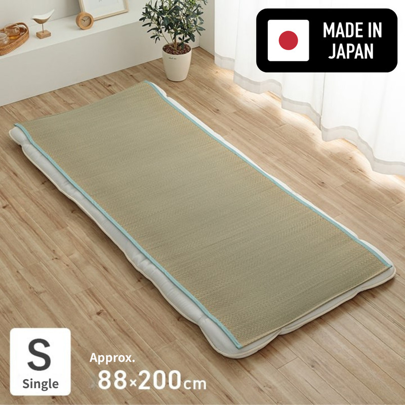 IKEHIKO Japanese Igusa Tatami Mat Sleeping Pad Cool Antibacterial Made in Japan gallery