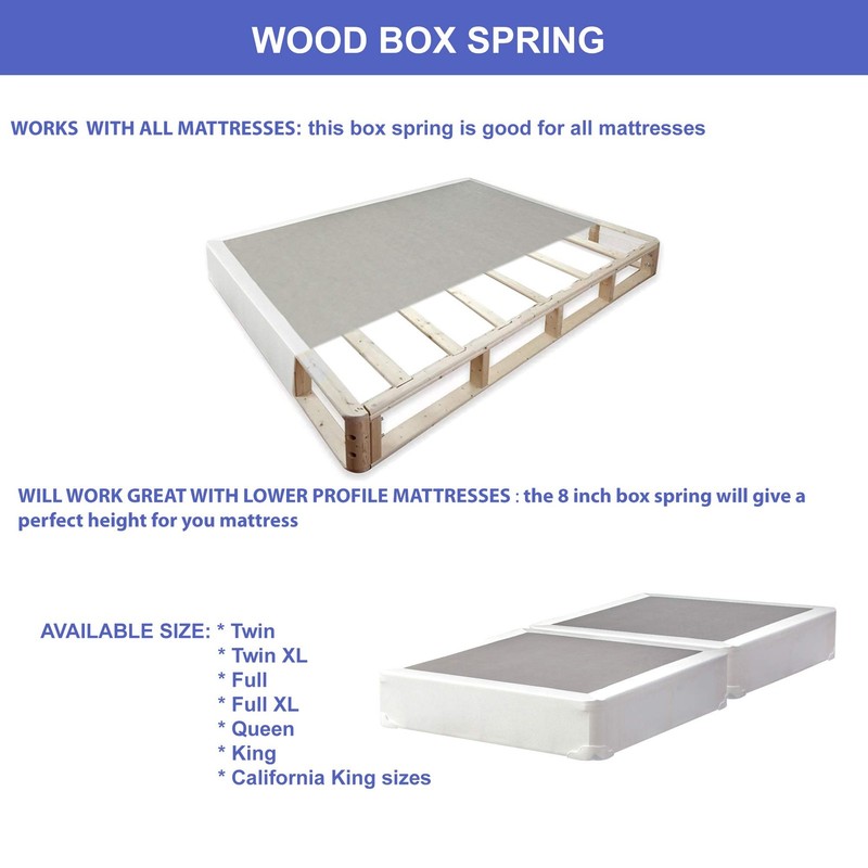 Fully Assembled 4 Inch Split Spring for Mattress, Size Twin gallery