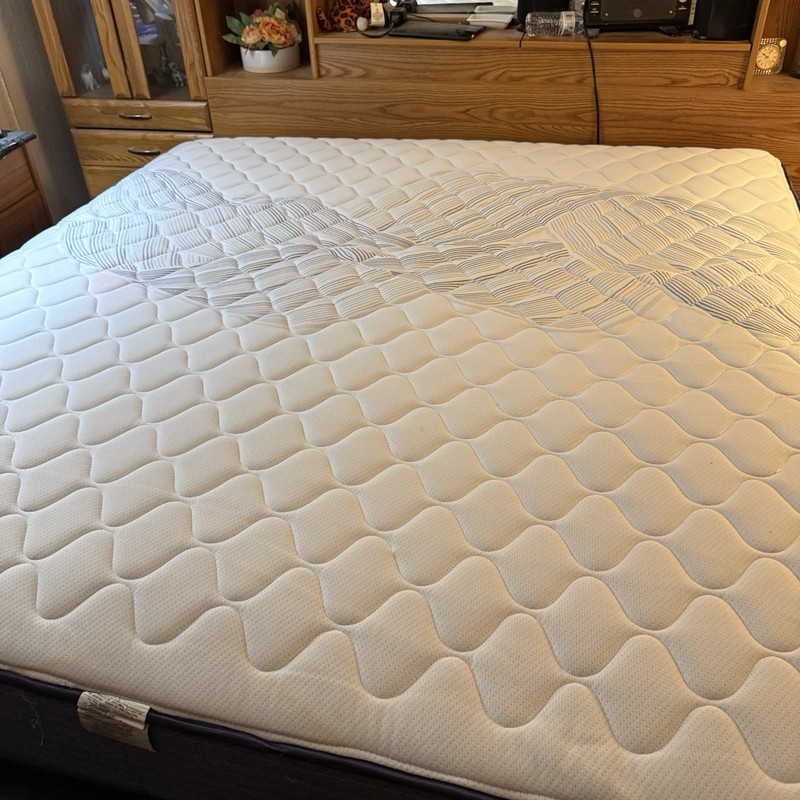 king size mattress and box spring and frame
