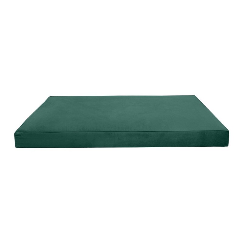 Same Pipe 6″ Twin-XL 80x39x6 Velvet Indoor Daybed Mattress |COVER ONLY|-AD317