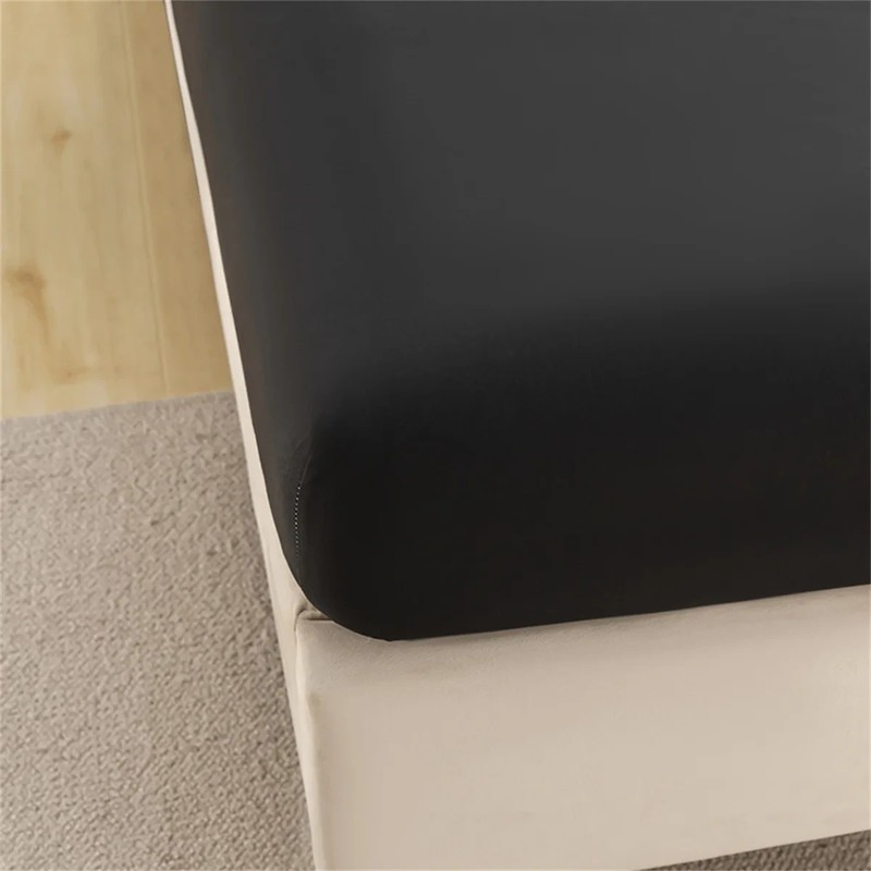 Waterproof Fitted Mattress Protector Soft Comfortable Breathable Bedding Cover gallery