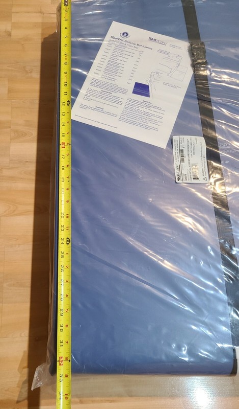 Skil-Care FloorPro Soft-Fall Bedside Mat Alarm System (Single Sided) New Sealed gallery