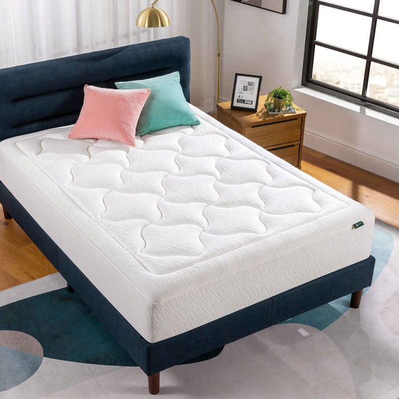 ZINUS 12 INCH CLOUD MEMORY FOAM MATTRESS QUEEN AZ-CMM-12Q – WHITE