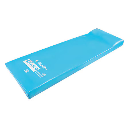 C-Matt H11912 Mattress, 75X36in, 10 Oz Poly, Blue, Pillow