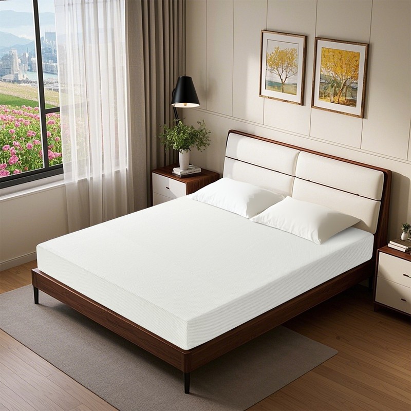 5″ 6″ Memory Foam Mattress with Breathable Cooling Green Tea Gel Pressure Relief