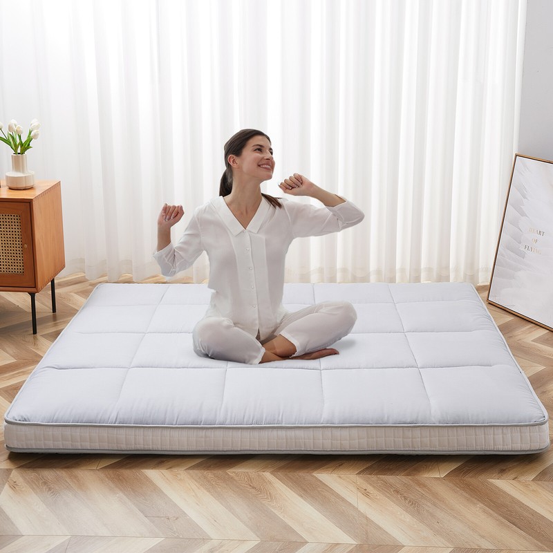 SLSY Foldable Roll Up Mattress Queen Full Twin Japanese Floor Mat Futon Mattress