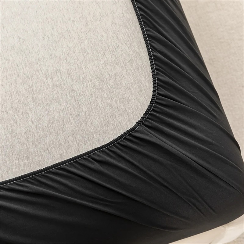 Waterproof Fitted Mattress Protector Soft Comfortable Breathable Bedding Cover gallery