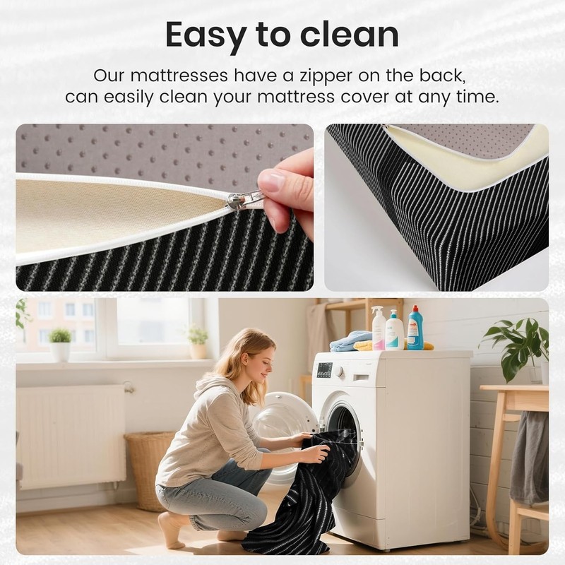 8" Twin XL Mattress in a Box Memory Foam Mattress with Washable Removable Cover gallery