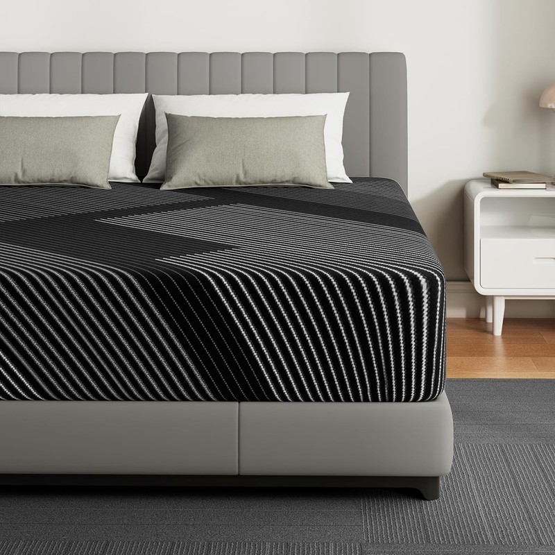 Twin XL Mattress 10″ Twin Full Queen King Size Gel Memory Foam Mattress in a Box
