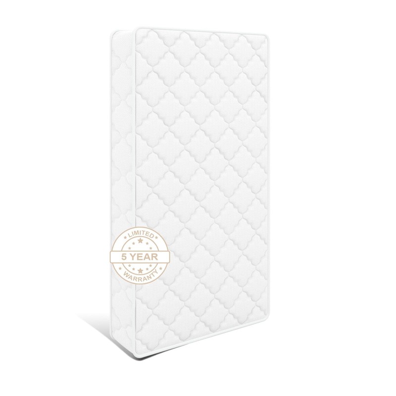 52x27.5 Premium Mattress,100% Knitted Fabric, 5" Thick Firm Soft High Density Fo