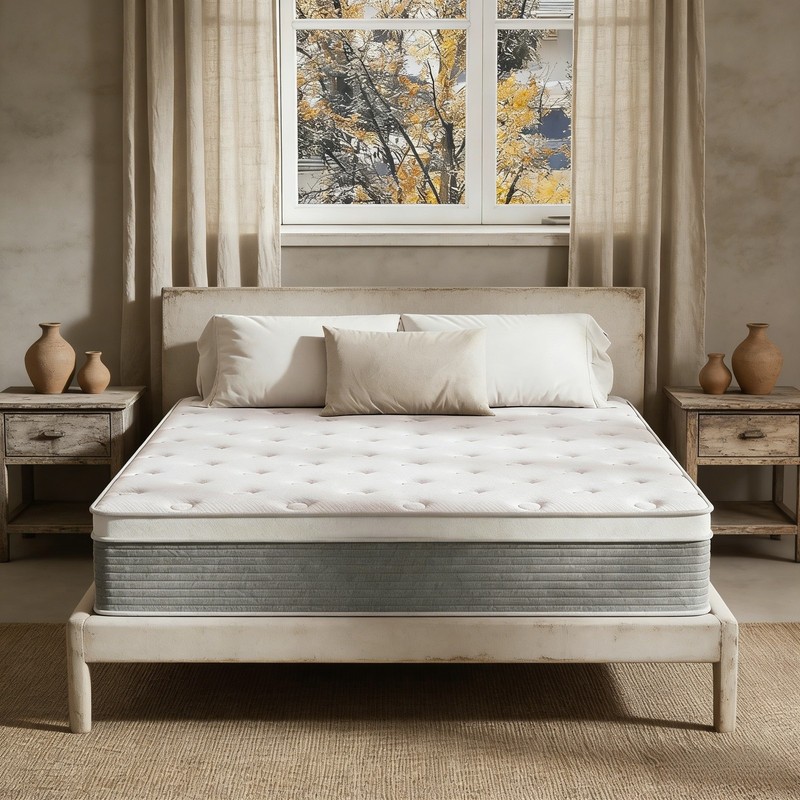 12" 14" Mattress Queen Full Twin King Size Comfort Spring Memory Foam in a Box gallery