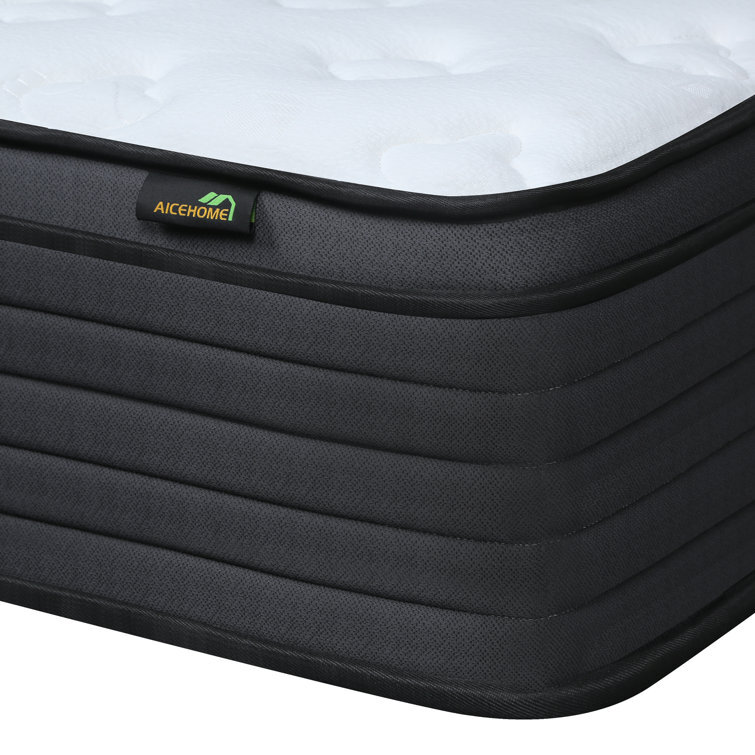10" 12" 14" Gel Memory Foam Mattress Innerspring Twin Full Queen King Hybrid Bed