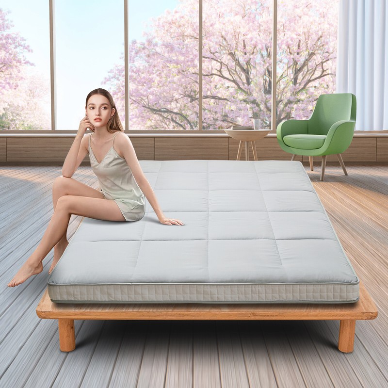 NAIZEA Japanese Traditional Tatami Mattress Mat Foldable Floor Straw Mat Yoga