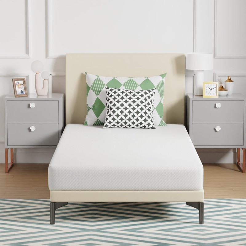 Colchon Individual Twin De 6 Pulgadas Para Adultos Niños Cama Calidad En Oferta