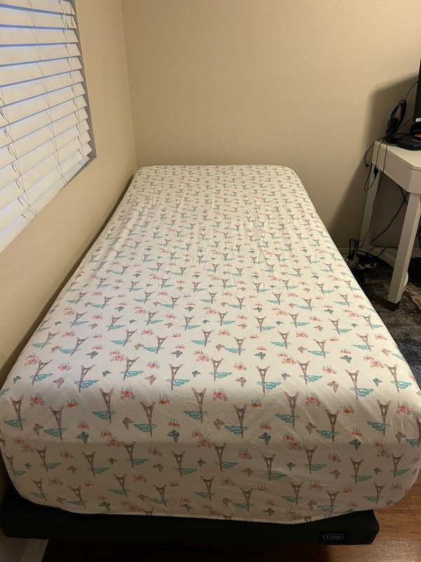 Rize Smart Bed & Mattress with Massage, up & down and Zero gravity - Twin Size