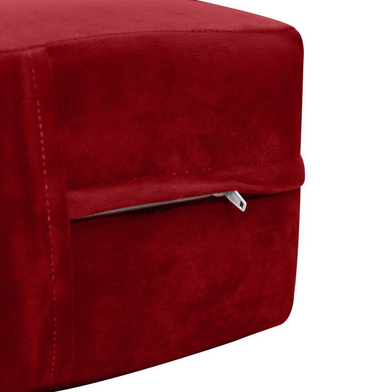 Knife Edge 6" Twin Size 75x39x6 Velvet Indoor Daybed Mattress |COVER ONLY|-AD369 gallery
